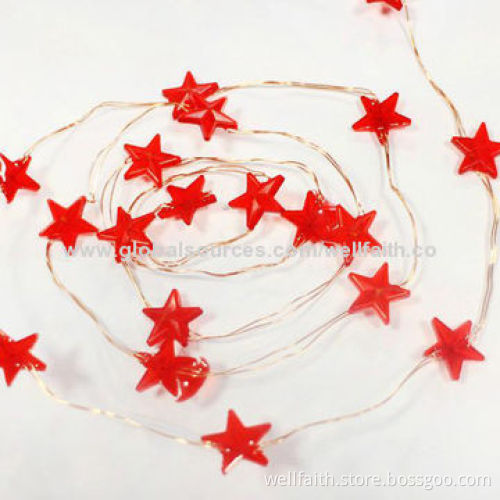 Wholesale Waterproof LED String Lights with AA Batteries